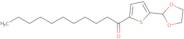 Decyl 5-(1,3-dioxolan-2-yl)-2-thienyl ketone