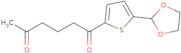 5-(1,3-Dioxolan-2-yl)-2-thienyl 4-oxopentyl ketone