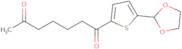 5-(1,3-Dioxolan-2-yl)-2-thienyl 5-oxohexyl ketone