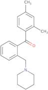 2,4-Dimethyl-2'-piperidinomethyl benzophenone