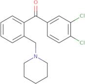 3,4-Dichloro-2'-piperidinomethyl benzophenone