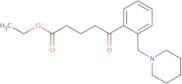 Ethyl 5-oxo-5-[2-(piperidinomethyl)phenyl]valerate