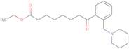 Ethyl 8-oxo-8-[2-(piperidinomethyl)phenyl]octanoate