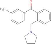 3'-Methyl-2-pyrrolidinomethyl benzophenone