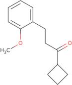 Cyclobutyl 2-(2-methoxyphenyl)ethyl ketone