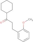 Cyclohexyl 2-(2-methoxyphenyl)ethyl ketone