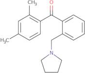 2,4-Dimethyl-2'-pyrrolidinomethyl benzophenone