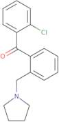 2-Chloro-2'-pyrrolidinomethyl benzophenone