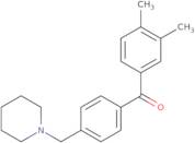 3,4-Dimethyl-4'-piperidinomethyl benzophenone