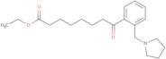 Ethyl 8-oxo-8-[2-(pyrrolidinomethyl)phenyl]octanoate