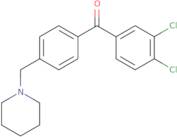 3,4-Dichloro-4'-piperidinomethyl benzophenone