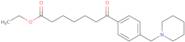 Ethyl 7-oxo-7-[4-(piperidinomethyl)phenyl]heptanoate