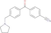 4-Cyano-4'-pyrrolidinomethyl benzophenone