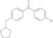 4-Bromo-4'-pyrrolidinomethyl benzophenone