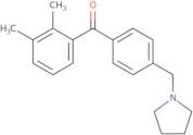 2,3-Dimethyl-4'-pyrrolidinomethyl benzophenone