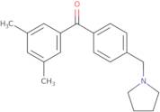 3,5-Dimethyl-4'-pyrrolidinomethyl benzophenone