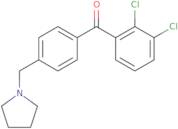 2,3-Dichloro-4'-pyrrolidinomethyl benzophenone