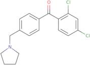 2,4-Dichloro-4'-pyrrolidinomethyl benzophenone