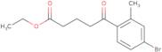 Ethyl 5-(4-bromo-2-methylphenyl)-5-oxovalerate