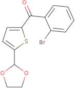 2-(2-Bromobenzoyl)-5-(1,3-dioxolan-2-yl)thiophene