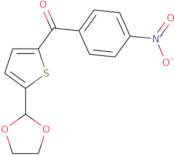 5-(1,3-Dioxolan-2-yl)-2-(4-nitrobenzoyl)thiophene