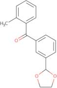 3'-(1,3-Dioxolan-2-yl)-2-methylbenzophenone