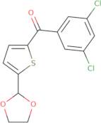 2-(3,5-Dichlorobenzoyl)-5-(1,3-dioxolan-2-yl)thiophene