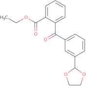 2-Carboethoxy-3'-(1,3-dioxolan-2-yl)benzophenone