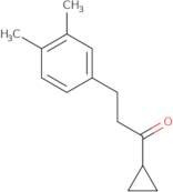 Cyclopropyl 2-(3,4-dimethylphenyl)ethyl ketone