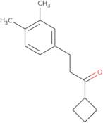 Cyclobutyl 2-(3,4-dimethylphenyl)ethyl ketone