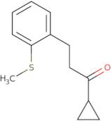 Cyclopropyl 2-(2-thiomethylphenyl)ethyl ketone