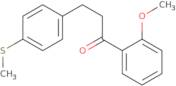 2'-Methoxy-3-(4-thiomethylphenyl)propiophenone