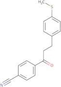 4'-Cyano-3-(4-thiomethylphenyl)propiophenone
