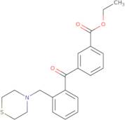 3'-Carboethoxy-2-thiomorpholinomethyl benzophenone