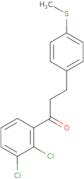 2',3'-Dichloro-3-(4-thiomethylphenyl)propiophenone