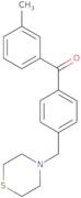 3-Methyl-4'-thiomorpholinomethyl benzophenone