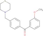 3-Methoxy-4'-thiomorpholinomethyl benzophenone