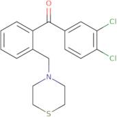 3,4-Dichloro-2'-thiomorpholinomethyl benzophenone