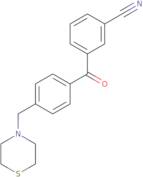 3-Cyano-4'-thiomorpholinomethyl benzophenone