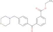 3-Carboethoxy-4'-thiomorpholinomethyl benzophenone