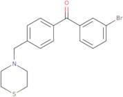3-Bromo-4'-thiomorpholinomethyl benzophenone