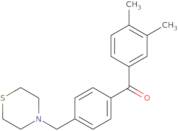 3,4-Dimethyl-4'-thiomorpholinomethyl benzophenone