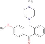 4'-Methoxy-2-(4-methylpiperazinomethyl) benzophenone