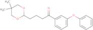 4-(5,5-Dimethyl-1,3-dioxan-2-yl)-3'-phenoxybutyrophenone