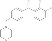 2,3-Dichloro-4'-thiomorpholinomethyl benzophenone