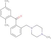 2,5-Dimethyl-2'-(4-methylpiperazinomethyl) benzophenone