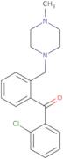 2-Chloro-2'-(4-methylpiperazinomethyl) benzophenone