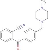 2-Cyano-4'-(4-methylpiperazinomethyl) benzophenone