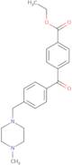 4-Carboethoxy-4'-(4-methylpiperazinomethyl) benzophenone