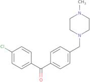 4-Chloro-4'-(4-methylpiperazinomethyl) benzophenone
